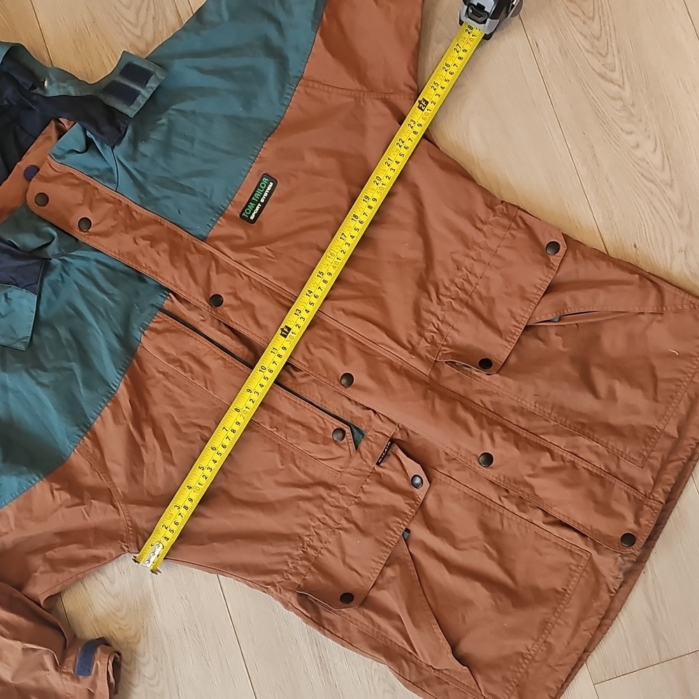 Vintage LoMer Lightweight Hooded Outdoor Water Resistant Jacket Scantex Coating - Picture 15 of 16